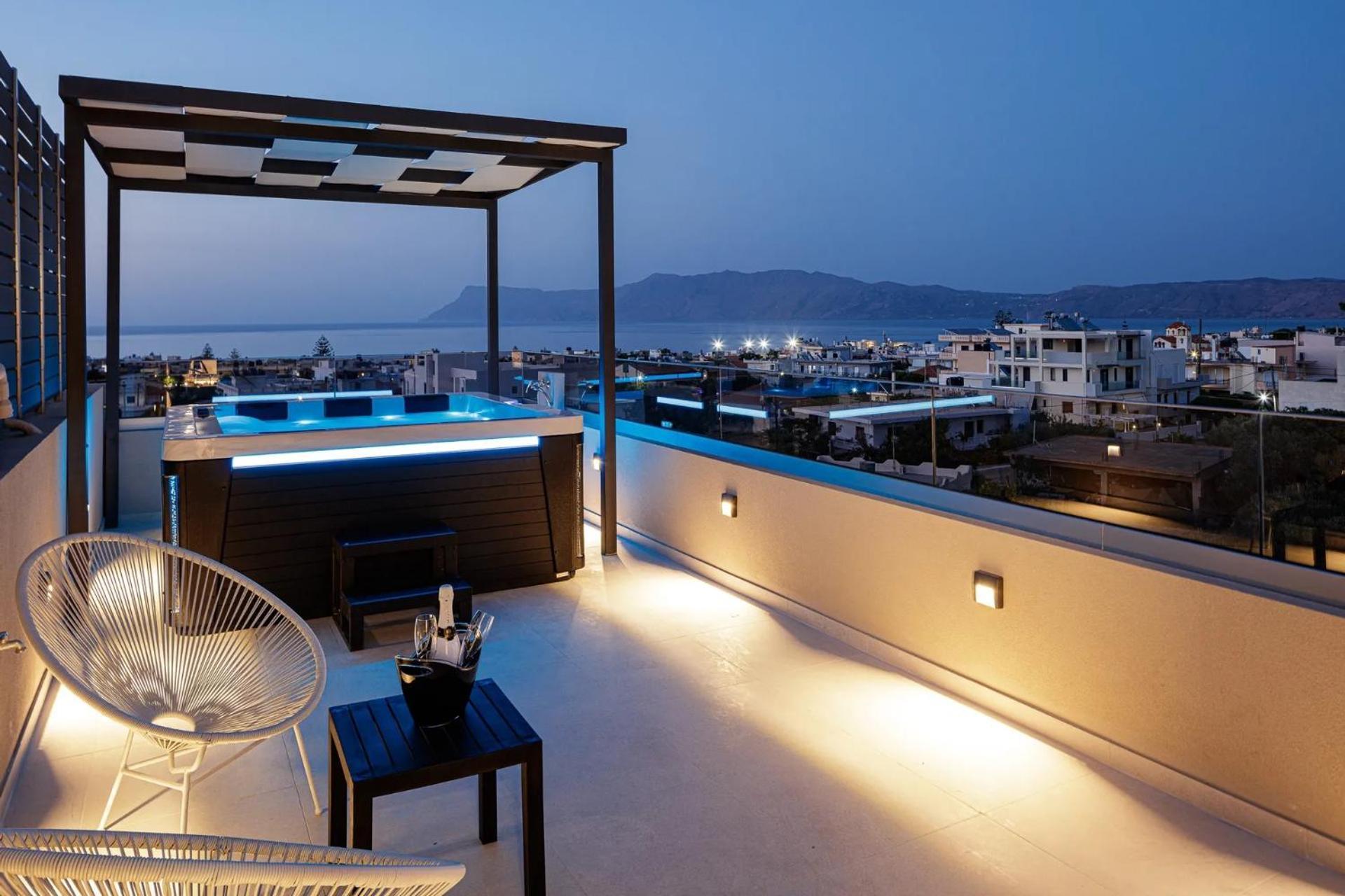 Sapphire Horizon Suites Kíssamos Eksteriør bilde