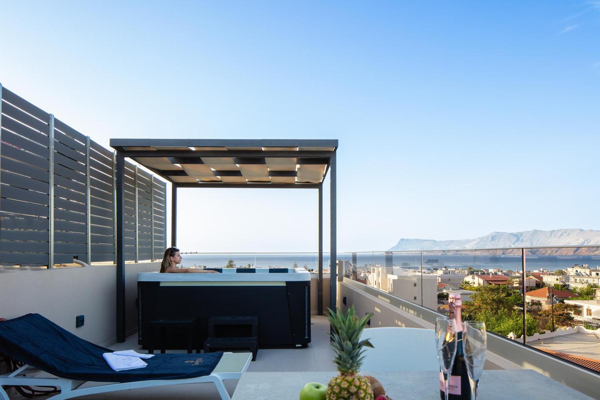 Sapphire Horizon Suites Kíssamos Eksteriør bilde