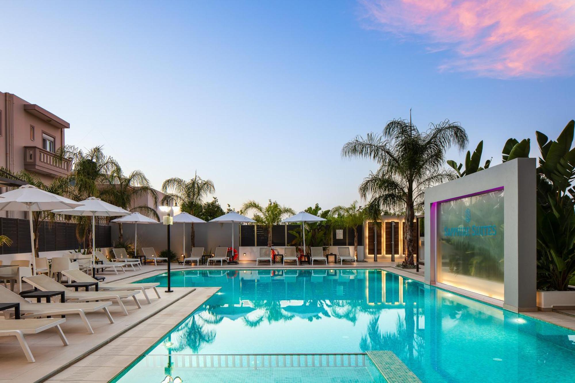 Sapphire Horizon Suites Kíssamos Eksteriør bilde