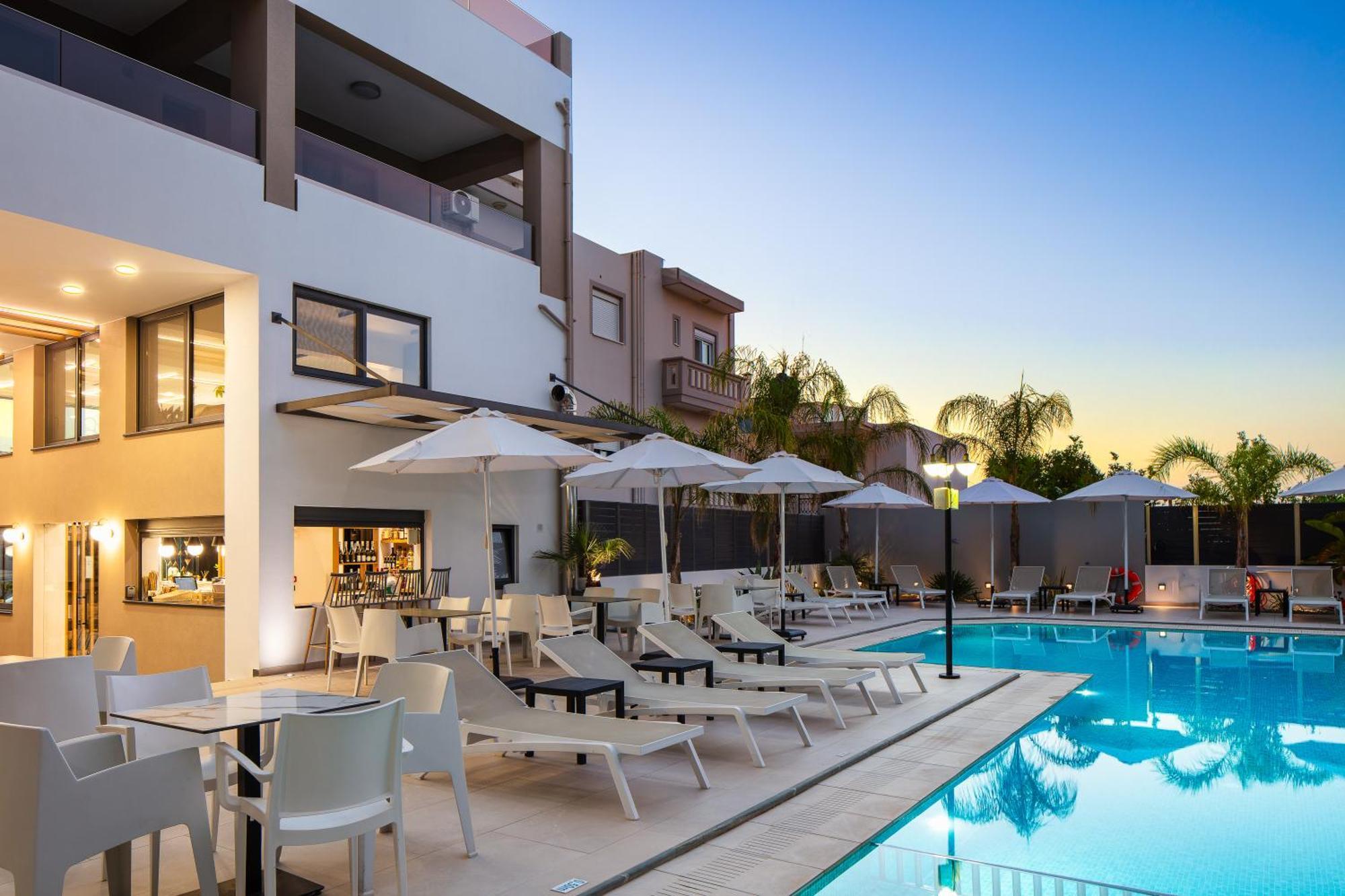 Sapphire Horizon Suites Kíssamos Eksteriør bilde