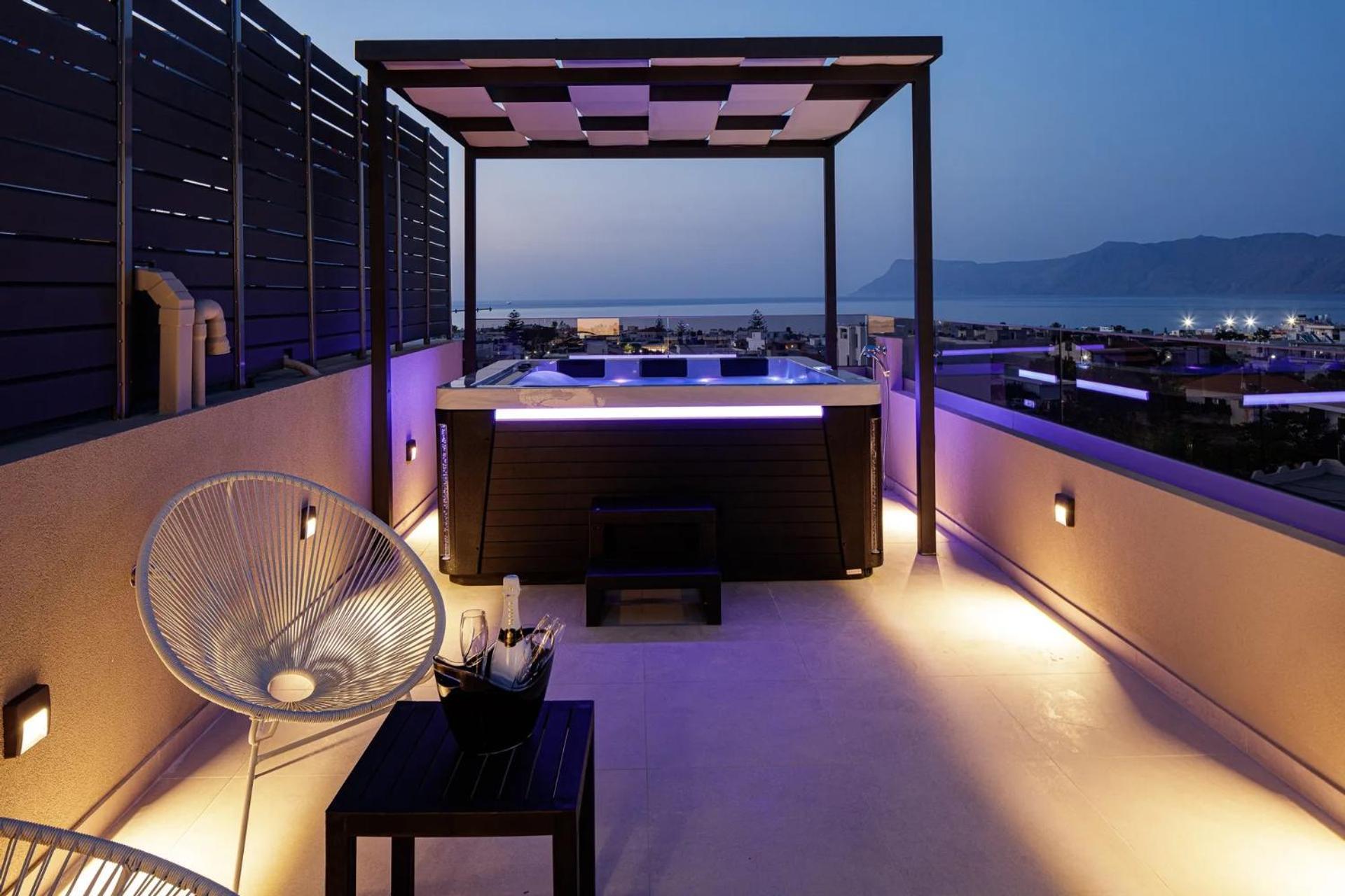 Sapphire Horizon Suites Kíssamos Eksteriør bilde