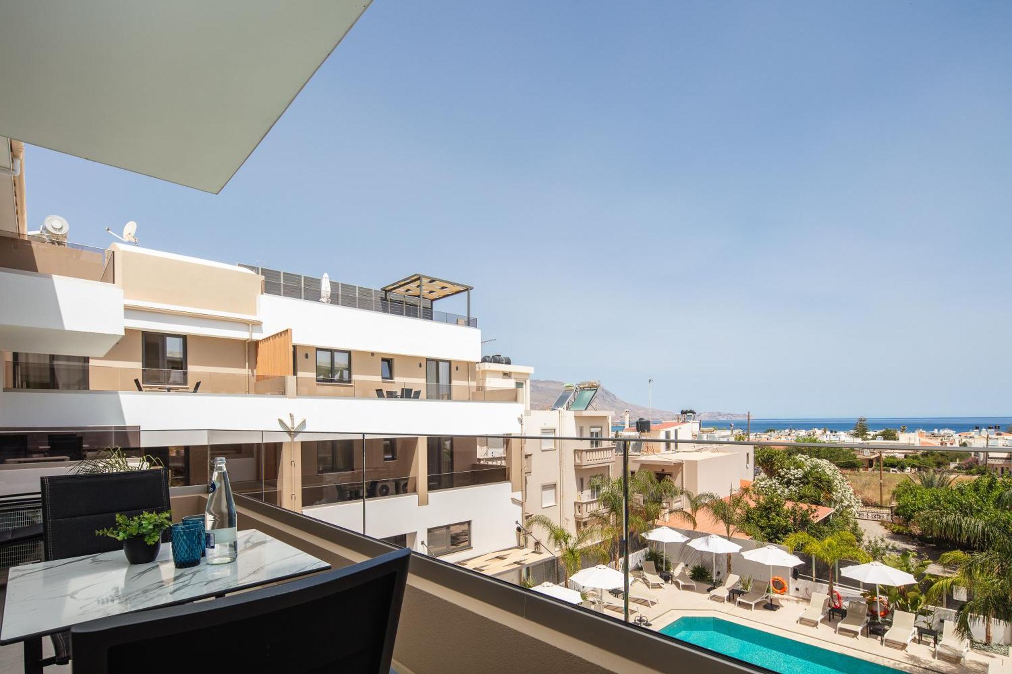 Sapphire Horizon Suites Kíssamos Eksteriør bilde